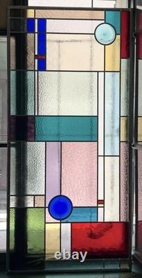 Stained Glass Panel. Bespoke, Hand Made To Order