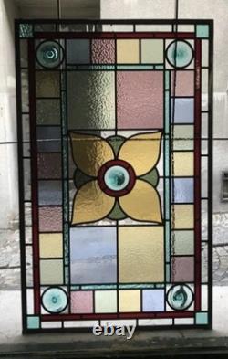 Stained Glass Panel. Bespoke, Hand Made To Order