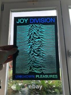 Stained Glass Panel Joy Division Unknown Pleasures