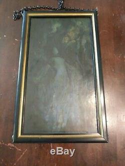 Stained Glass Panel Louis Comfort Tiffany Mermaid FMNH