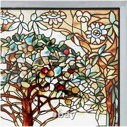 Stained Glass Panel The Tree of Life Stained Glass Window Hangings Art Glass