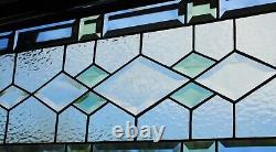 Stained Glass Panel, Transom, Sidelight-38 3/4x11 3/4 M-T-O