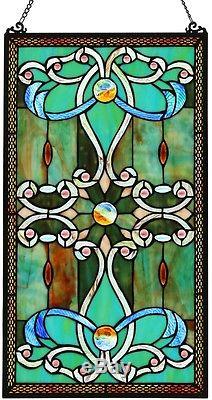 Stained Glass Panel for Window Suncatchers Tiffany-style Decor Victorian Look