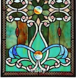 Stained Glass Panel for Window Suncatchers Tiffany-style Decor Victorian Look