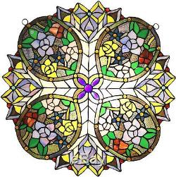 Stained Glass Panel for Window Tiffany Style Suncatchers Mission Victorian
