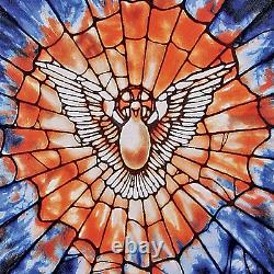 Stained Glass Panel the Holy Spirit Square Stained Glass Window Hangings Art