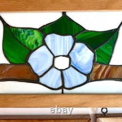 Stained Glass Panels Set Of 3 Size 19x20, 26x8 and 15 1/2x 16