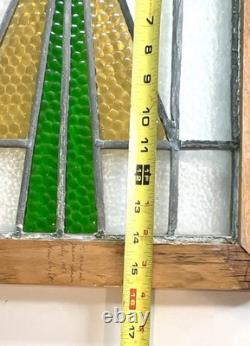 Stained Glass Panels Set Of 3 Size 19x20, 26x8 and 15 1/2x 16