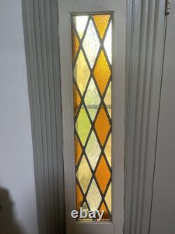Stained Glass Panels, Vintage/antique Stained Glass, Harlequin Stained Glass