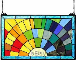 Stained Glass Rays of Sunshine Panel