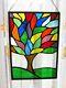 Stained Glass Tree Of LIfe Contemporary Handmade Window Panel Suncatcher