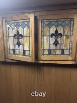 Stained Glass Two Panels