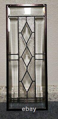 Stained Glass Window Hanging Clear 19.5x7.5HMD -USA