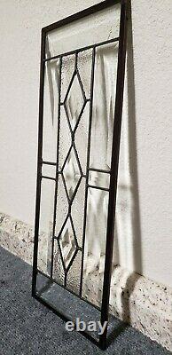 Stained Glass Window Hanging Clear 19.5x7.5HMD -USA
