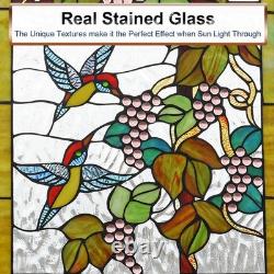 Stained Glass Window Hangings, Gorgerous Square Tiffany Glass Window Panel Sun