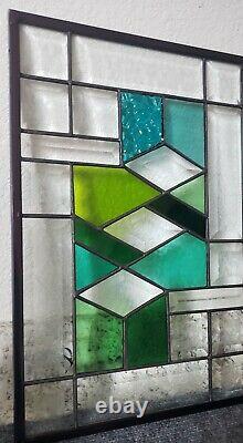 Stained Glass Window Panel -15 1/2 x 10 1/2 HMD -Usa