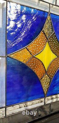 Stained Glass Window Panel -15 1/2 x 15 1/2 HMD -Usa