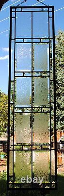 Stained Glass Window Panel Beveled Glass Transom or Sidelight clear