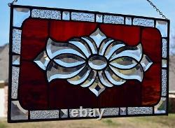 Stained Glass Window Panel Brilliant Bevel Cluster