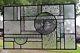 Stained Glass Window Panel Clear Geometric