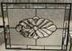 Stained Glass Window Panel, Clear with Bevel Cluster. Measure 15.5 x 21.5 in