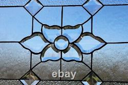 Stained Glass Window Panel-HMD- 26 3/4x14 5/8(6 Large Jeweles) Magnifique