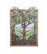Stained Glass Window Panel Handcrafted Tree of Life Art Glass ONE AT THIS PRICE