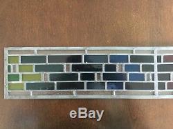 Stained Glass Window Panel, Leaded Stained Glass Panel Four Seasons 39 X 4.5