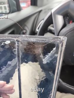 Stained Glass Window Panel Old Leaded 8 X 13