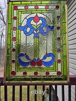 Stained Glass Window Panel Suncatcher