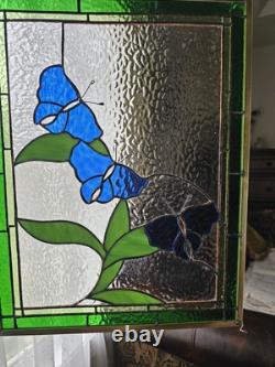 Stained Glass Window Panel Suncatcher