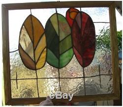 Stained Glass Window Panel Suncatcher / Will Open