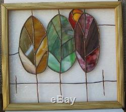 Stained Glass Window Panel Suncatcher / Will Open