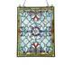 Stained Glass Window Panel Tiffany Style 18 x 25