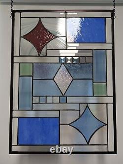 Stained Glass window Panel- 21 3/8 x15 3/8 HMD-US