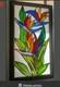 Stained glass panel
