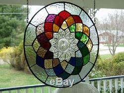 Stained glass panel-12 colors