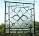 Stained glass window hanging, panel Square 21.75 3SQFT Handmade MADE TO ORDER
