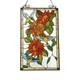 Sunflowers Bird Hummingbirds Stained Glass Tiffany Style Hanging Window Panel