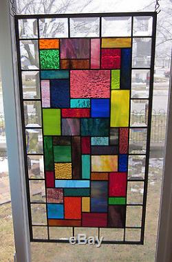 Symphony Stained Glass Windows Panel