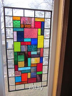 Symphony Stained Glass Windows Panel