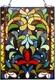 Tiffany Stained Glass Panel 18 x 24 Multicolor JP79N
