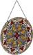 Tiffany Stained Glass Panel 24 Multicolor JP22N