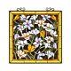 Tiffany Style Stained Glass Floral Design Hanging Window Panel Suncatcher