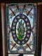 Tiffany Style Stained Glass Window Panel Dragonfly & Iris 20.5x34.75 Best Deal