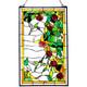 Tiffany stained glass Hummingbirds Design Window Panel suncatcher 20x32