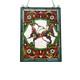 Tiffany-style Butterfly Stained Glass Window Panel suncatcher 18 x 25