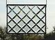 Totally Beveled Stained Glass Panel, Window Hang 17 1/2x 13 1/8