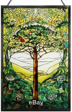 Tree of Life Art Glass Panel