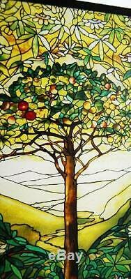 Tree of Life Art Glass Panel